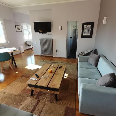 Penthouse Spacious W Super Wifi & Terrace, 2 Min From Metro Atenas Exterior foto