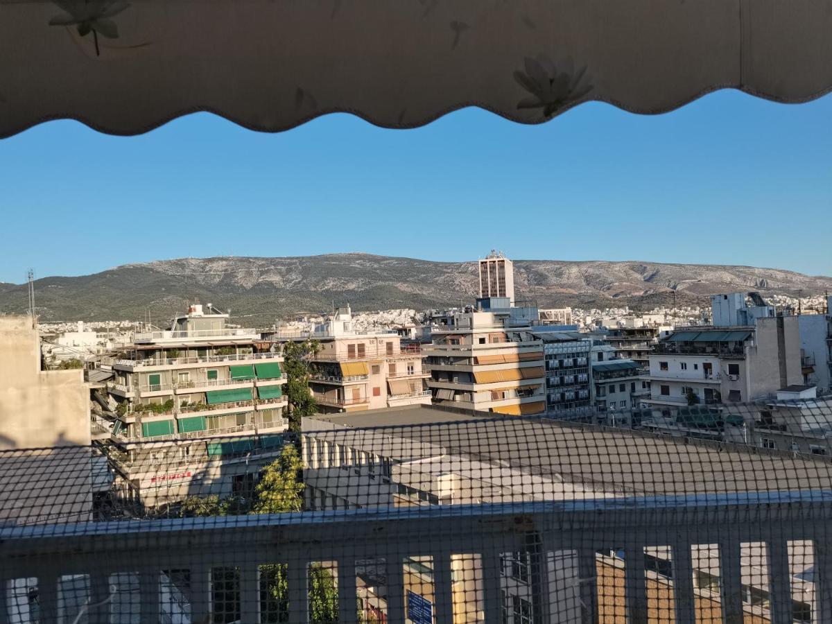 Penthouse Spacious W Super Wifi & Terrace, 2 Min From Metro Atenas Exterior foto