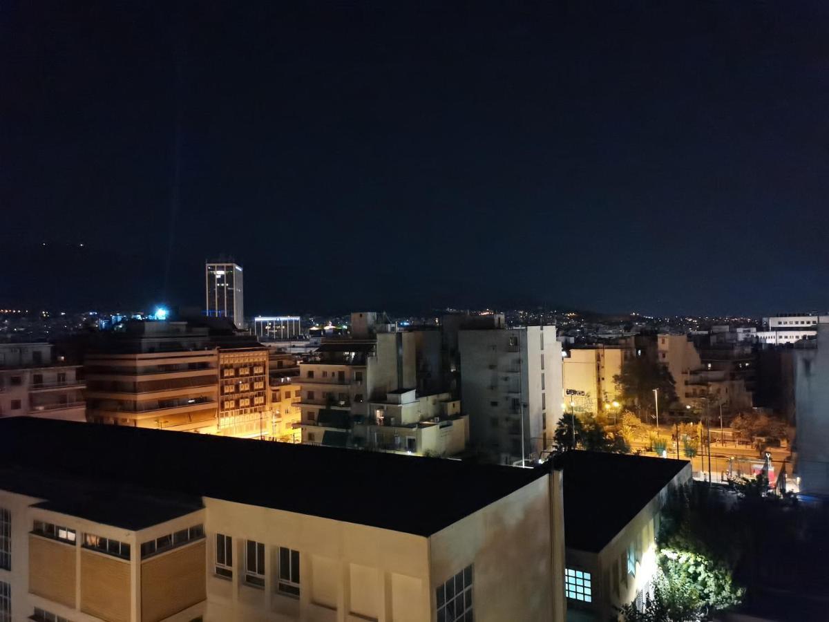 Penthouse Spacious W Super Wifi & Terrace, 2 Min From Metro Atenas Exterior foto
